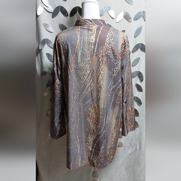 Made with ♡ Love Button Up Top Size XXL - Picture 2 of 5